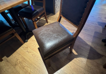 Restaurant table and chairs